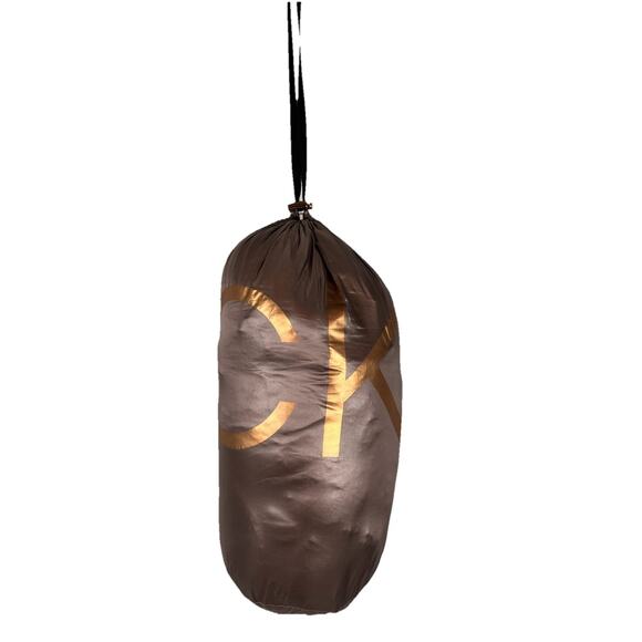 Calvin Klein Premium Down Packable Jacket Coat 7° Women's Large heather - Picture 8 of 8